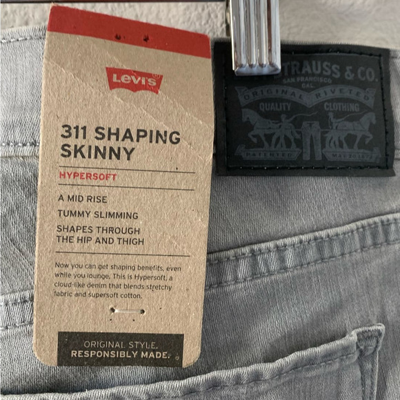 LEVI'S STRAUSS 311 Shaping Skinny Women's Jeans 3 311 - Picture 11 of 13